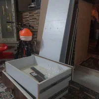 تخت کودک mdf همراه خوشخواب مناسب تا ۶ سال|تخت و سرویس خواب|قوچان, |دیوار