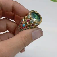 انگشتر نقره موزانایت|جواهرات|سنندج, |دیوار