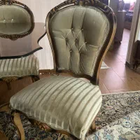 مبلمان استیل ومیز نهار خوری