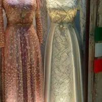 لباس مجلسی دو دامنه شیک