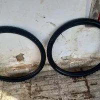 ۲عدد لاستیک دوچرخه دنده ای ۲۶ باهم