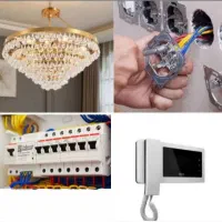 برقکار،ساختمان/سیمکشی/تعمیرات نصب آیفون نصب لوستر