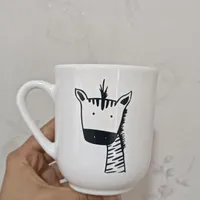 ماگ سرامیکی مینیمال مدل گورخر