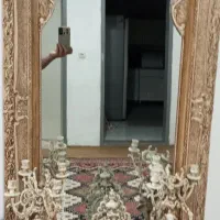 اینه شمعدون وساعت سنگی