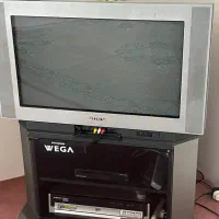 تلویزیون سونی و یک دستگاه سی دی|تلویزیون و پروژکتور|زنجان, |دیوار