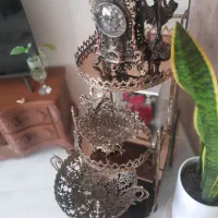 میزبار/جنس برنجی/صفحه آیینه ای