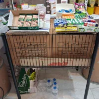 سبد حراجی فروشگاهی و استند چیپس و پفک