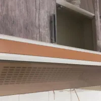 کابینت فلزی به همراه سینک و هود