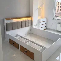 سرویس خواب ۲ نفره ۱ نفره تشک باکس دونفره تختخواب