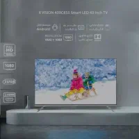 تلویزیون 43 اینچ ایکس ویژن، اندروید و نو|تلویزیون و پروژکتور|رباط‌کریم, نصیرشهر|دیوار