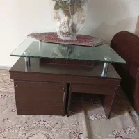 مبل پنج نفره با جلو مبلی و عسلی|مبلمان خانگی و میز عسلی|ملایر, |دیوار