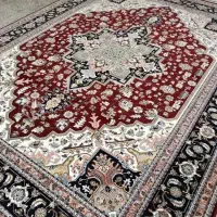فرش کرم مجلسی با بهترین نخ ۱۲۰۰ شانه