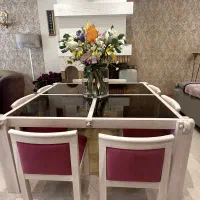 میز ناهارخوری ۸ نفره چوبی