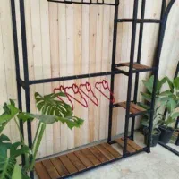 چوب لباسی فلزی رگال لباس|جاکفشی، کمد، دراور|شیراز, گلکوب|دیوار