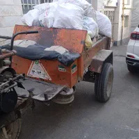 حمل مصالح ساختمانی ونخاله  موتور سه چرخ و نیسان