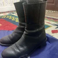 نیم بوت چرم طبیعی برندRw