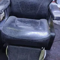 صندلی vipچرم ، آیینه هالیوودی ، مبل تکی انتظار