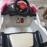 ماشین شارژی دونفره کاملا سالم فقط باتری نداره|اسباببازی بچه|کرج, شاهینویلا|دیوار