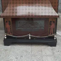 بخاری گازی طرح شومینه