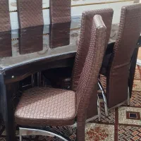 میز و صندلی غذا خوری شش نفره