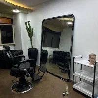 آینه چوبی در رنگ های قهوه ای و فندقی وکرم|آینه|ارومیه, |دیوار