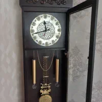 ساعت ایستاده چوبی|مبلمان خانگی و میز عسلی|تاکستان, |دیوار