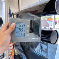 شیشه دودی تست با دستگاه