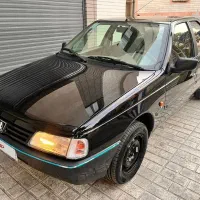 پژو۴۰۵ GLXمدل۱۳۹۸ تک سوز مشکی بدون رنگ صفر|خودرو سواری و وانت|کرج, دهقان ویلا|دیوار