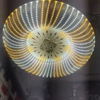 لوستر و پنل ال ای دی دست‌ساز مدرن اراک