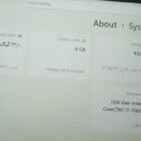 لپتاپ نسل 13 msi cyborg15 a13udx i7 32g|رایانه همراه|تهران, آذری|دیوار