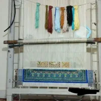 فرش زرنیم نیمه کاره