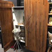 کمد بار سرد|بوفه، ویترین، کنسول|آباده, |دیوار