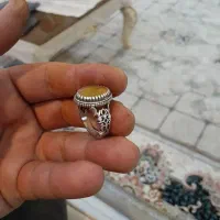 انگشتر نقره  یاقوت زرد|جواهرات|کرج, پیشاهنگی|دیوار