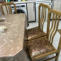 میز ناهارخوری چوبی ۶نفره