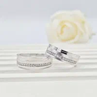 ست انگشتر جدیدو ترند عین طلا مدل آینه ای تمام نقره|بدلیجات|تبریز, |دیوار