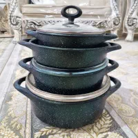 سرویس ۴پارچه قابلمه چدن دسینی