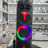 اسپیکر شارژی رقص نور دار بزرگ مدل 8210 . 6212