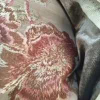 کناره پرده مخمل ترک گل برجسته|پرده، رانر، رومیزی|تهران, پونک|دیوار