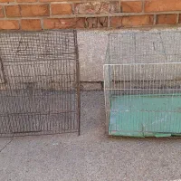 دو عدد قفس پرنده سالم سایز بزرگ