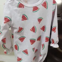 سارافان دخترانه  تمیز و سالم برایک دوسال