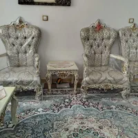 مبل سلطنتی با میز عسلی|مبلمان خانگی و میز عسلی|زنجان, |دیوار