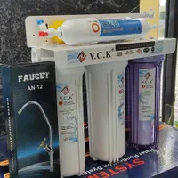 تصفیه آب ۵ مرحله vck نصب رایگان|آب‌سردکن و تصفیه آب|رشت, آزادگان|دیوار
