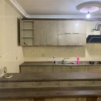 کابینت بالا به همراه هود و سینک