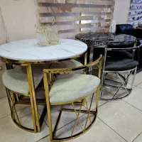 میز ناهارخوری ۴ نفره مدل گرد|میز و صندلی غذاخوری|ارومیه, |دیوار