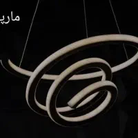 لوستر آباژور دیواری LED با هجده ماه گارانتی|لوستر و چراغ آویز|اصفهان, برازنده|دیوار