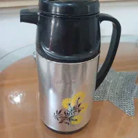 فلاسک چای و یک دست قاشق وچنگال|کلکسیون اشیاء عتیقه|تهران, استاد معین|دیوار