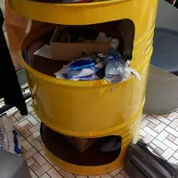 میز وصندلی طرح بشکه