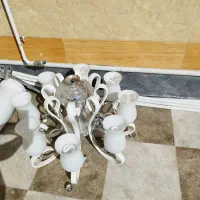 لوستر ۸ شاخه تمیز و نو