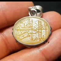 انگشتر آویز نقره خطی