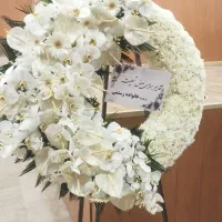 تاج گل طبیعی گرد نصف قیمت (2 عدد)
